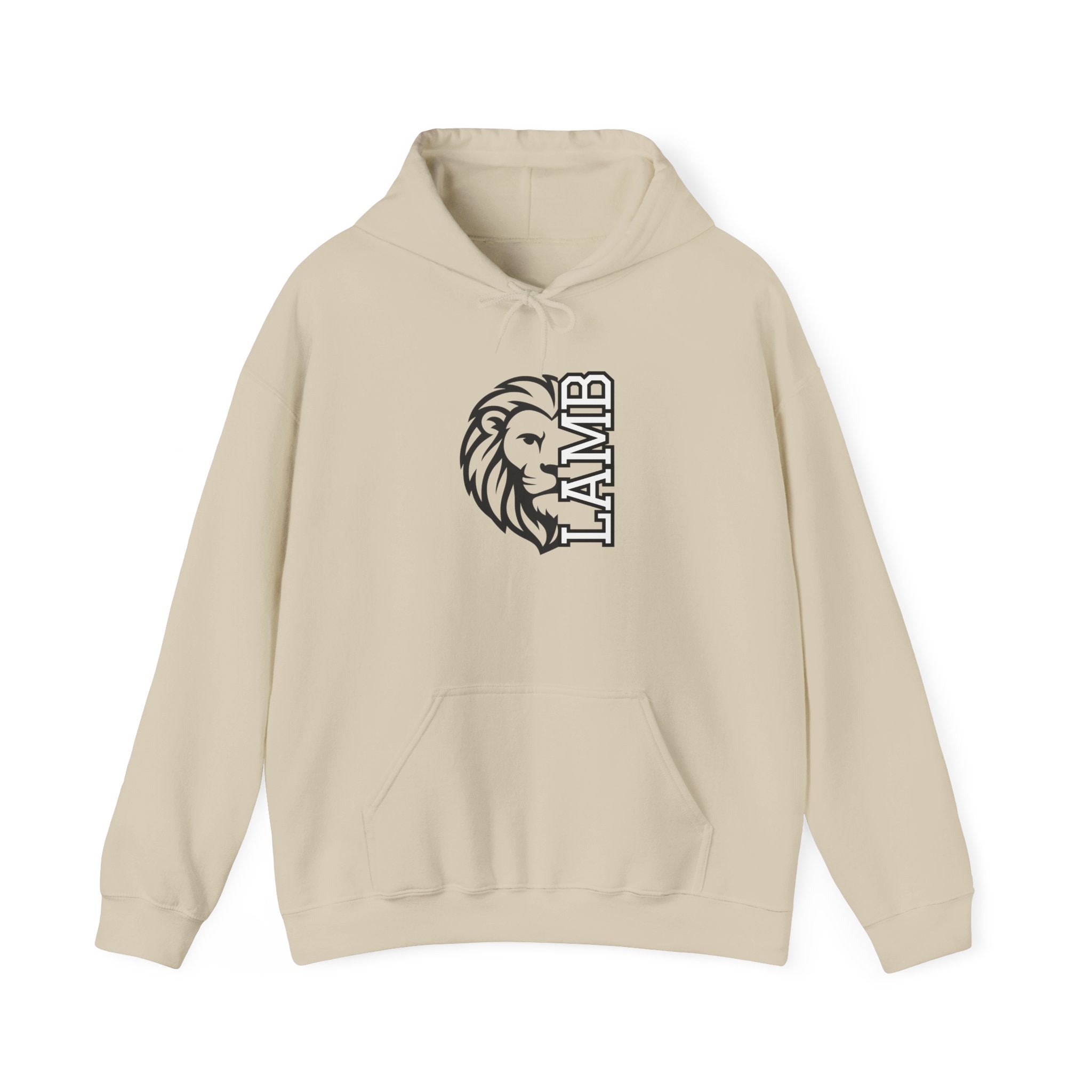 The Lion & The Lamb Hoodie | Christian Faith Pullover | Scriptura Collection