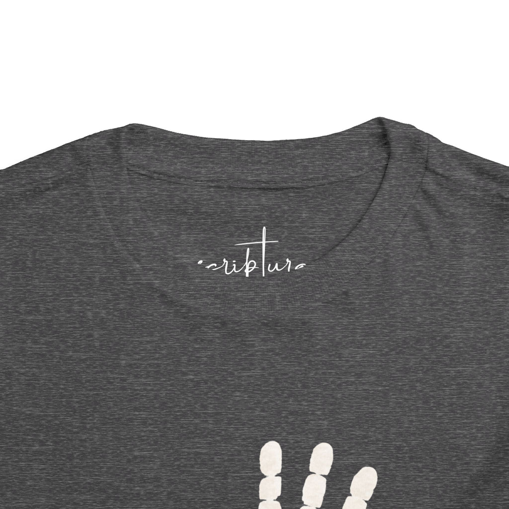 God's Masterpiece Tee | Ephesians 2:10 Toddler Shirt | Handprint Design