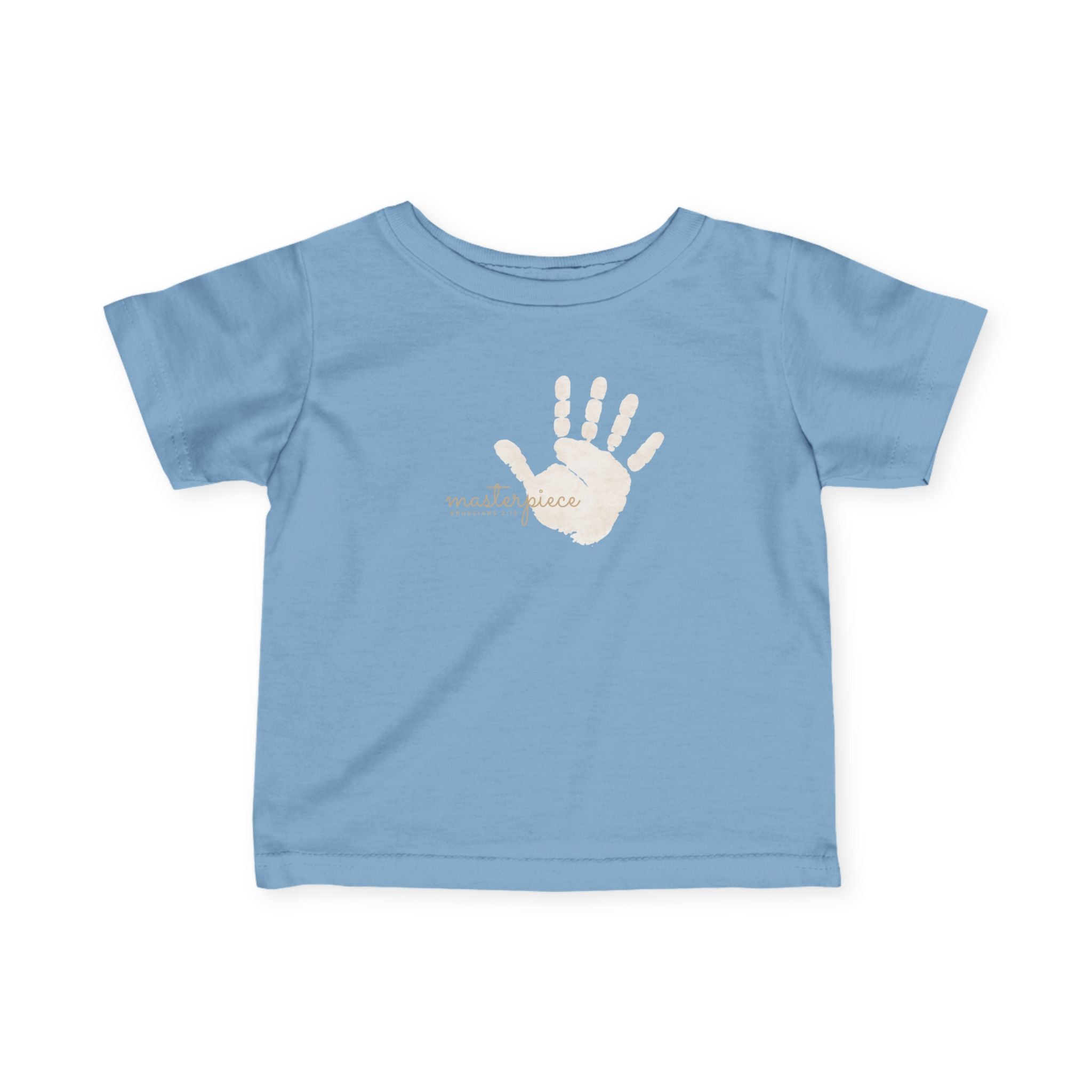 God's Masterpiece Infant Tee | Ephesians 2:10 Baby Shirt | Scriptura Mini