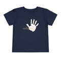 God's Masterpiece Tee | Ephesians 2:10 Toddler Shirt | Handprint Design