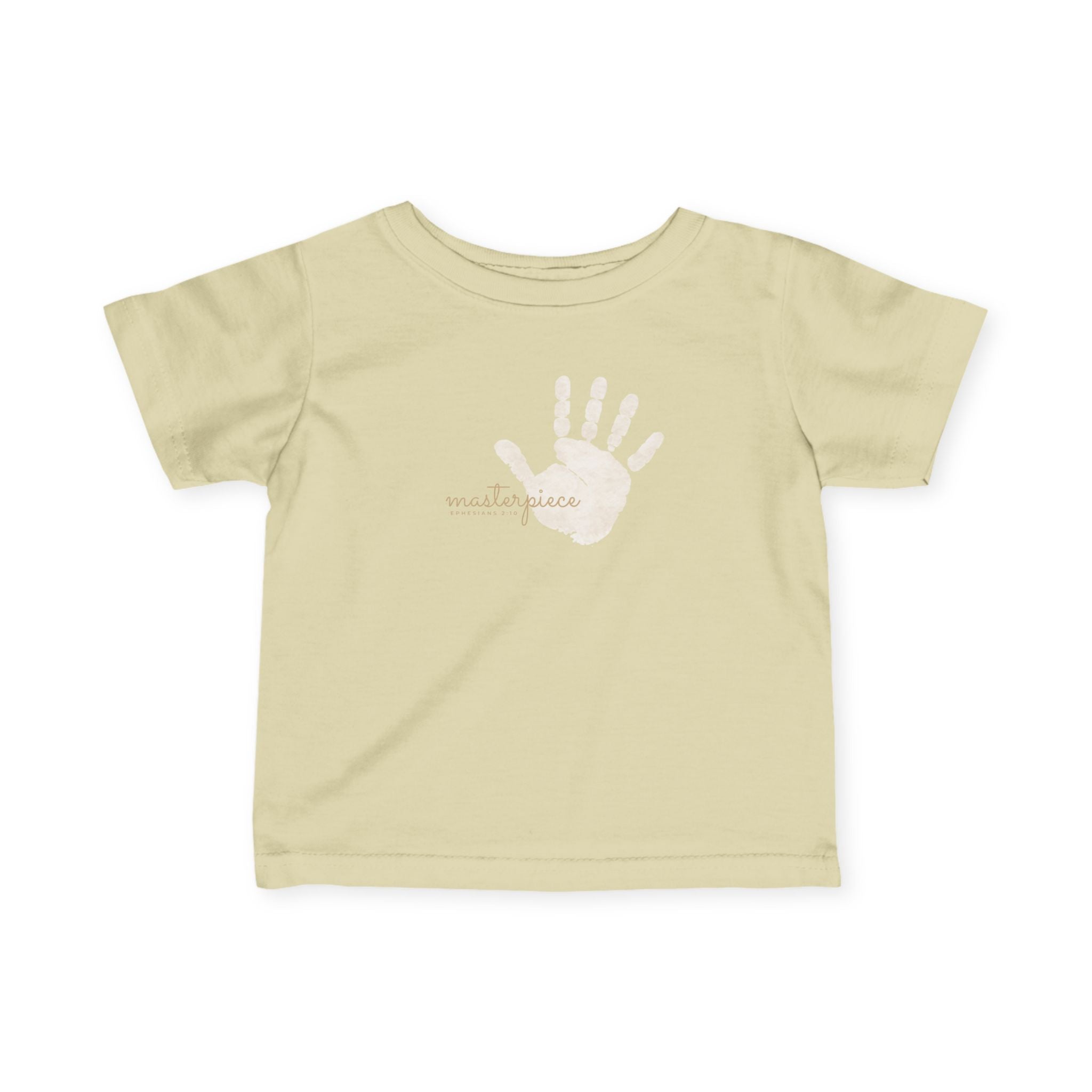 God's Masterpiece Infant Tee | Ephesians 2:10 Baby Shirt | Scriptura Mini