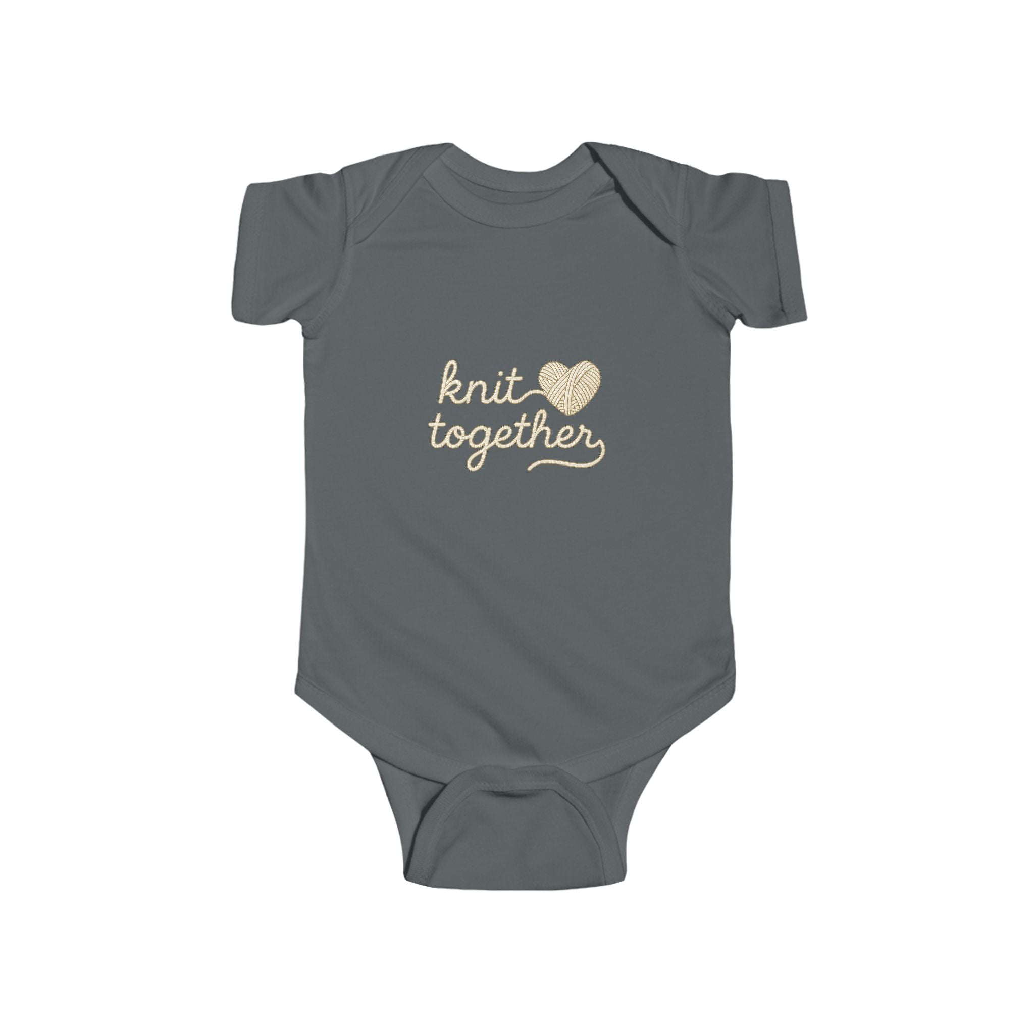 Knit Together Bodysuit | Psalm 139 Baby One-Piece | Yarn Heart Design