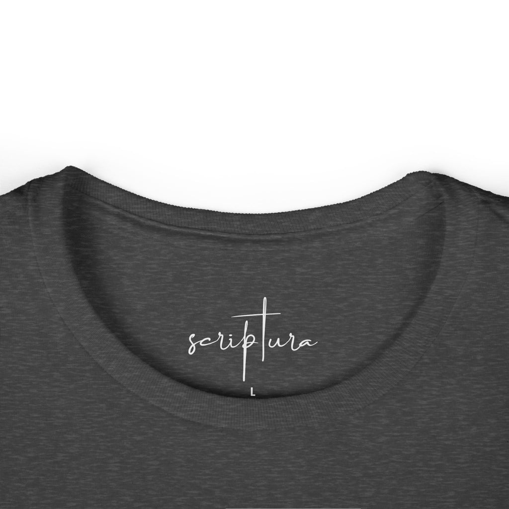 Created Tee | Genesis 1:27 Women's Softstyle T-Shirt | Scriptura